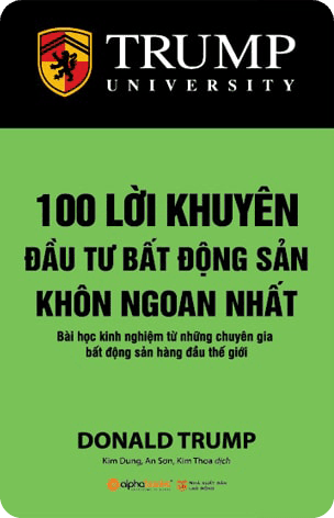 Bìa sách 100 Lời Khuyên Đầu Tư Bất Động Sản Khôn Ngoan Nhất