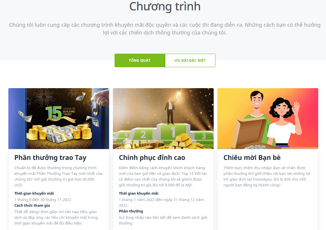 Chương trình khuyến mãi 