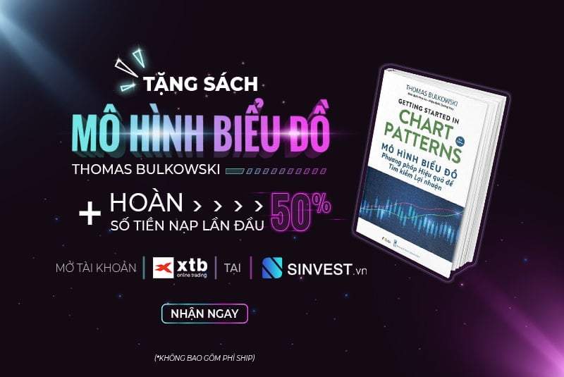 [Sinvest Event] Tặng sách "Mô hình biểu đồ" + Hoàn tiền 50% cho khách hàng