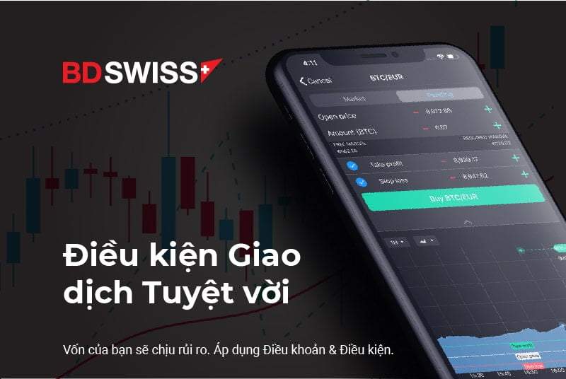 BDSwiss - Thương hiệu gắn liền với các điều kiện giao dịch vượt trội