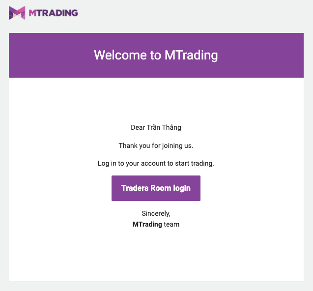 mở tài khoản mtrading nhận bonus 30$
