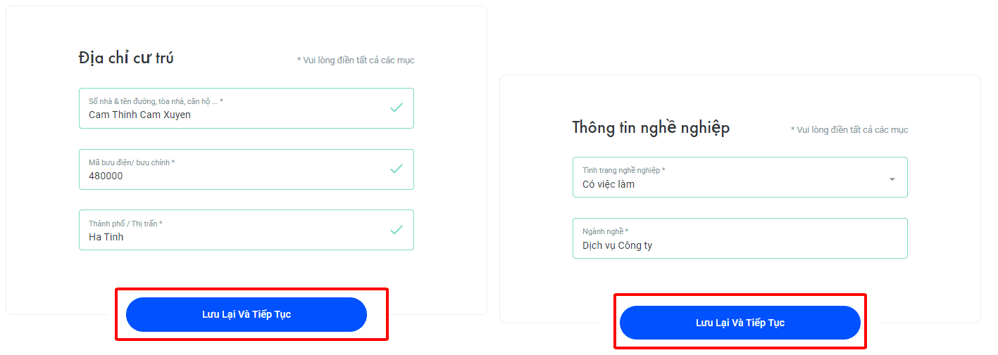 Điền thông tin cá nhân Hướng dẫn mở tài khoản FxPro chi tiết trên máy tính