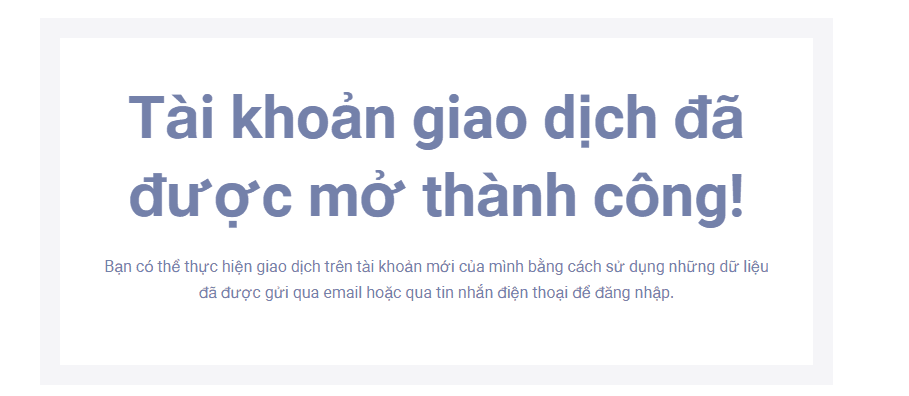 Kiểm tra Email nhận tài khoản đăng nhập