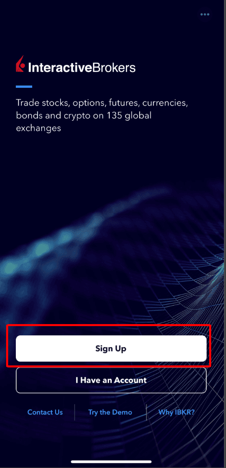 Hướng dẫn mở tài khoản Interactive Brokers chi tiết trên điện thoại