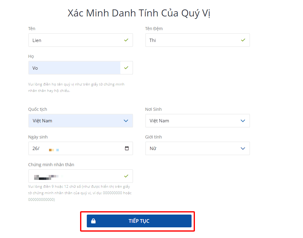 Bổ sung thông tin Hướng dẫn mở tài khoản FXCM chi tiết trên máy tính