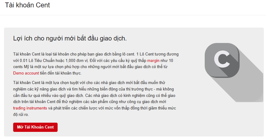 HotForex review: Tài khoản CENT Đánh giá sàn HotForex 