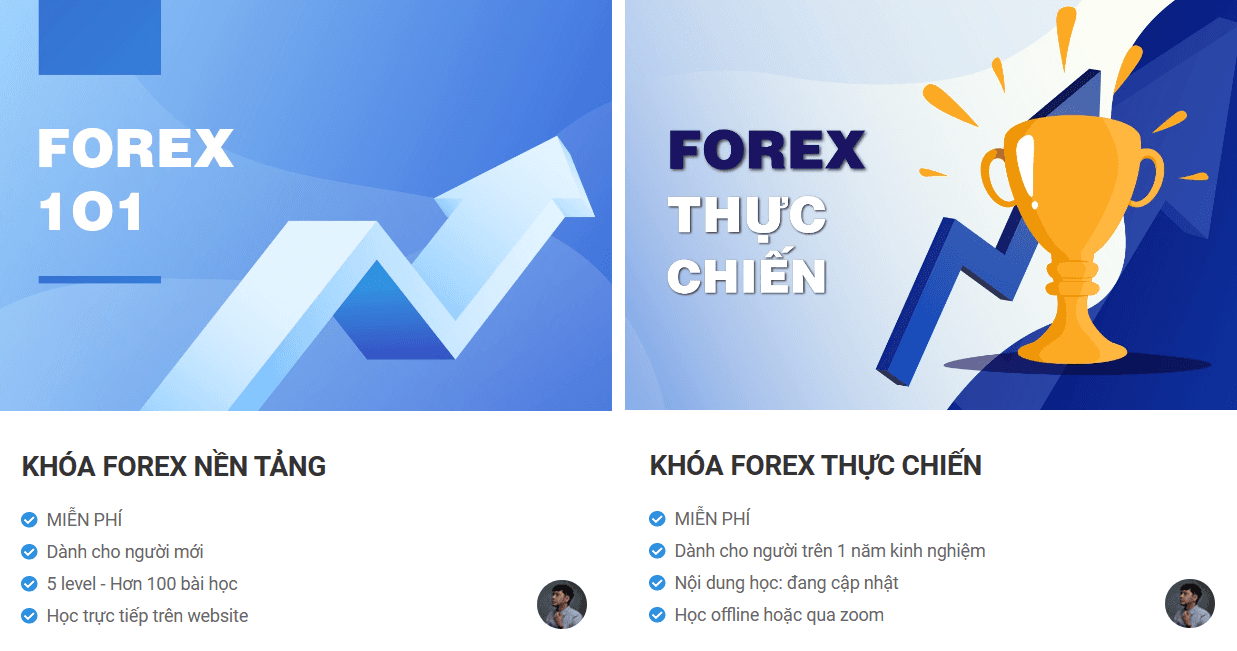 Học Forex MIỄN PHÍ tại SINVEST.io