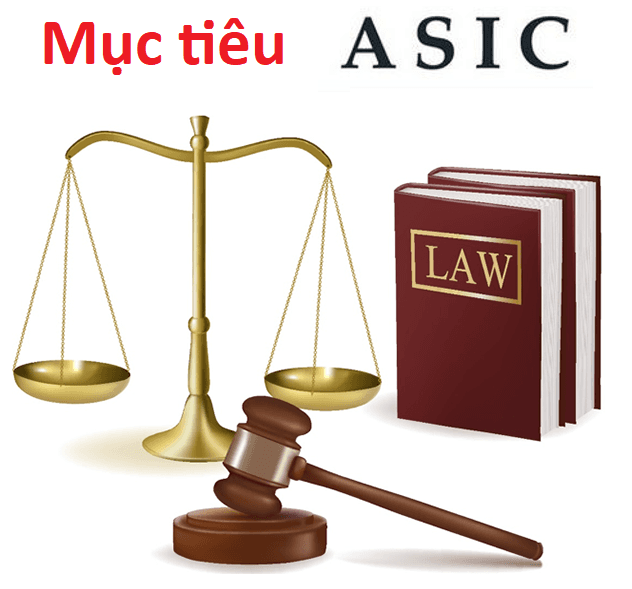 Mục tiêu giấy phép ASIC