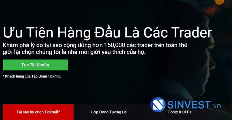 Top 10 các sàn giao dịch Forex uy tín: Tickmill
