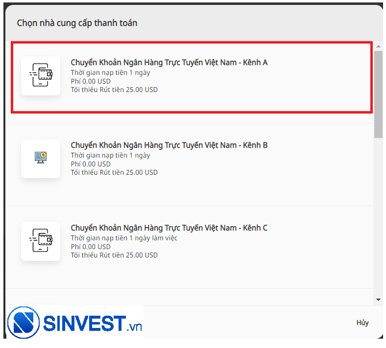 Hướng dẫn nạp rút tiền sàn Tickmill