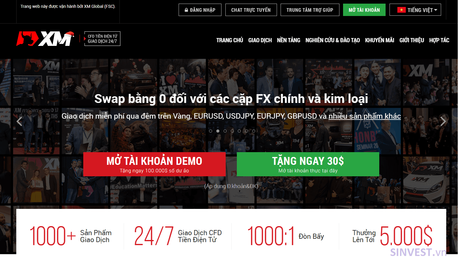 Top 3 sàn Forex rút tiền nhanh nhất 2023 – Sàn XM