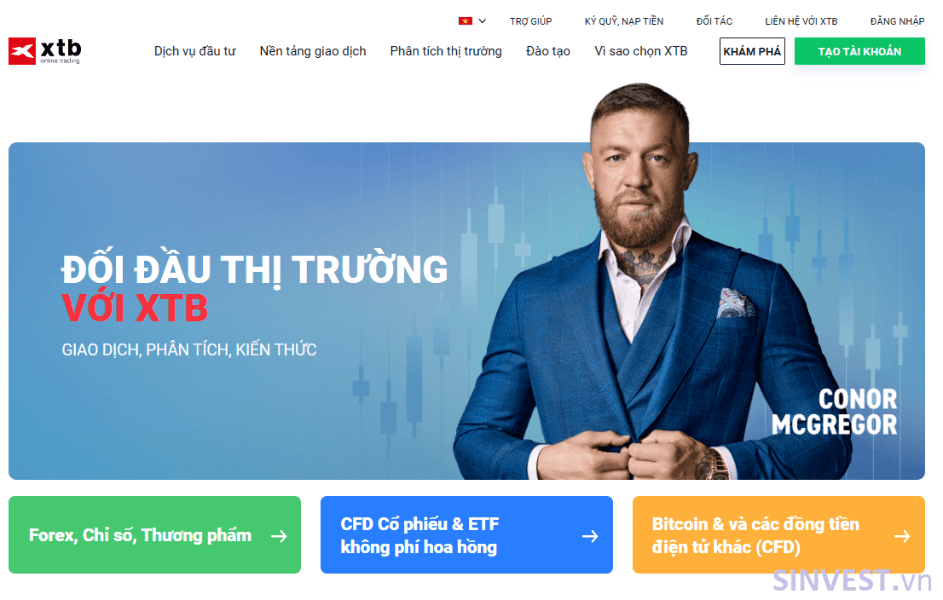 Top 3 sàn Forex ở Anh - Sàn XTB