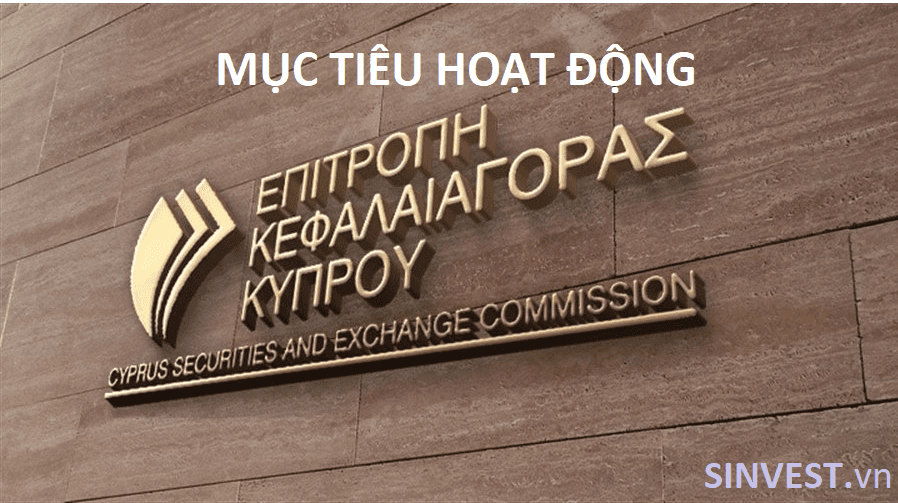 Mục tiêu của giấy phép CySEC