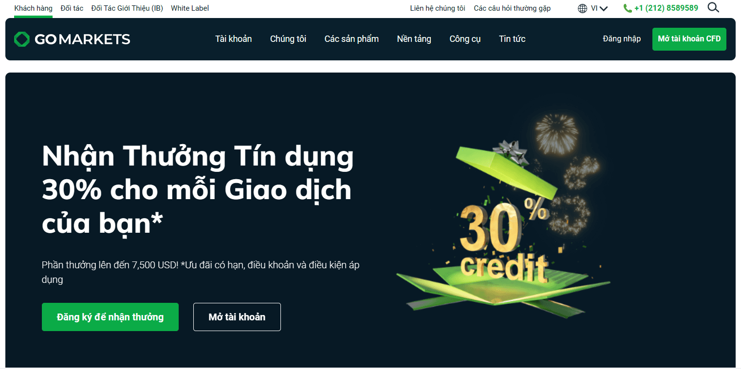 Sàn môi giới ngoại hối GO Markets