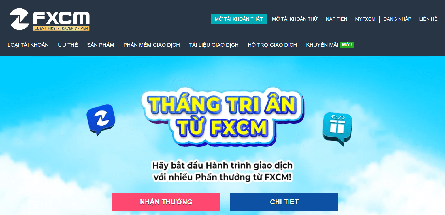 Sàn giao dịch FXCM