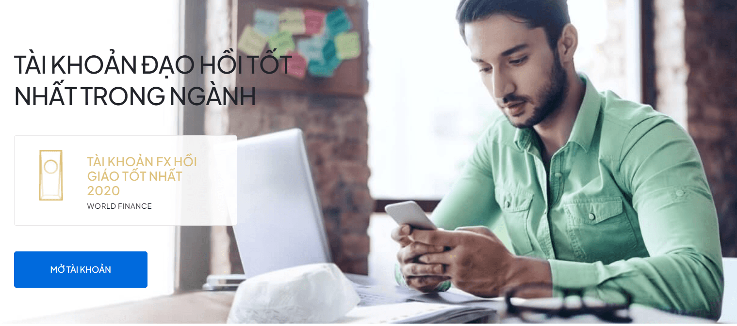 Tài khoản Hối giáo sàn OctaFX