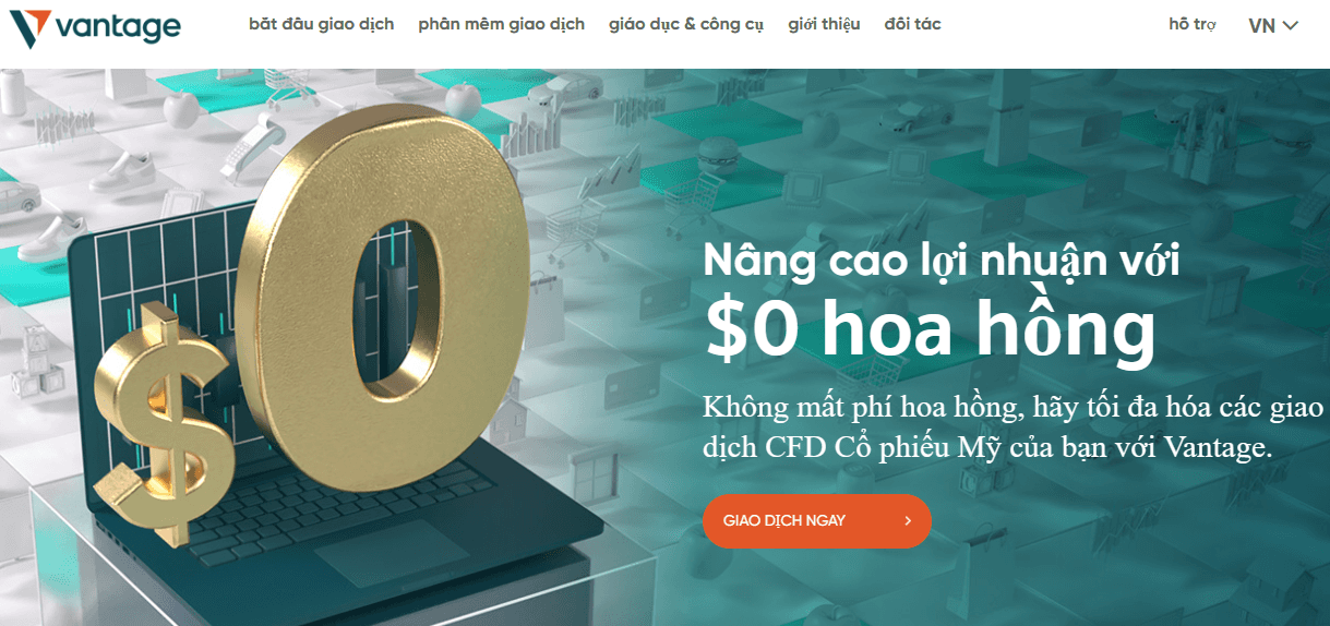 Giới thiệu sàn Vantage FX