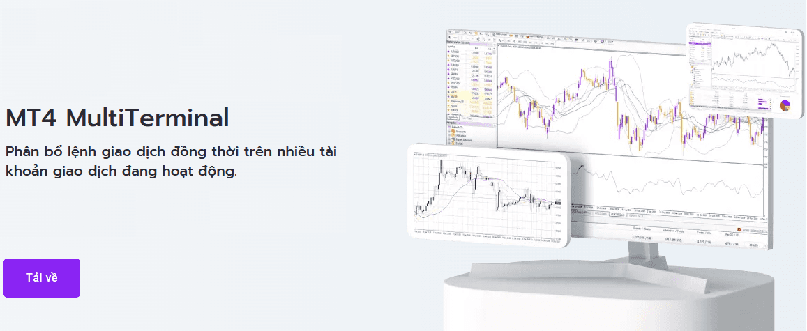 Phần mềm MT4 Multiterminal MTrading