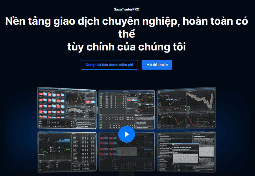 Nền tảng SaxoTraderPRO