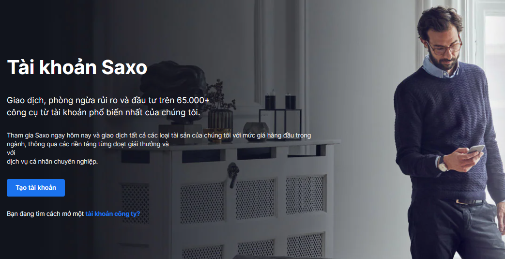 Tài khoản Saxo
